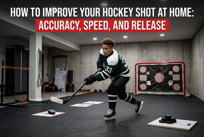 How to Improve Your Hockey Shot at Home: Accuracy, Speed, and Release