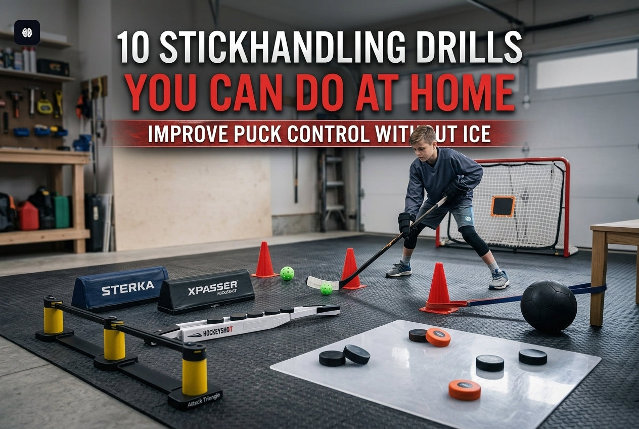 10 Stick Handling Drills You Can Do at Home for Better Puck Control