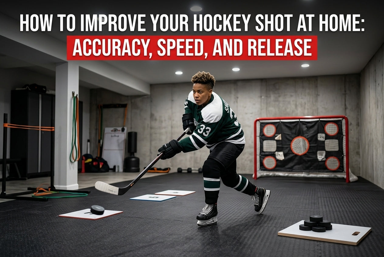 How to Improve Your Hockey Shot at Home: A Complete Guide to Accuracy, Speed, and Release