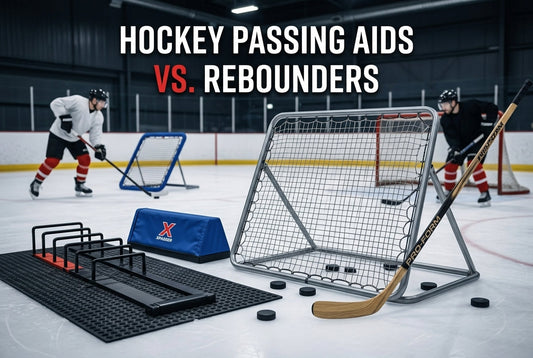 Hockey Passing Aids vs. Rebounders: Which One Is Better for Skill Development?