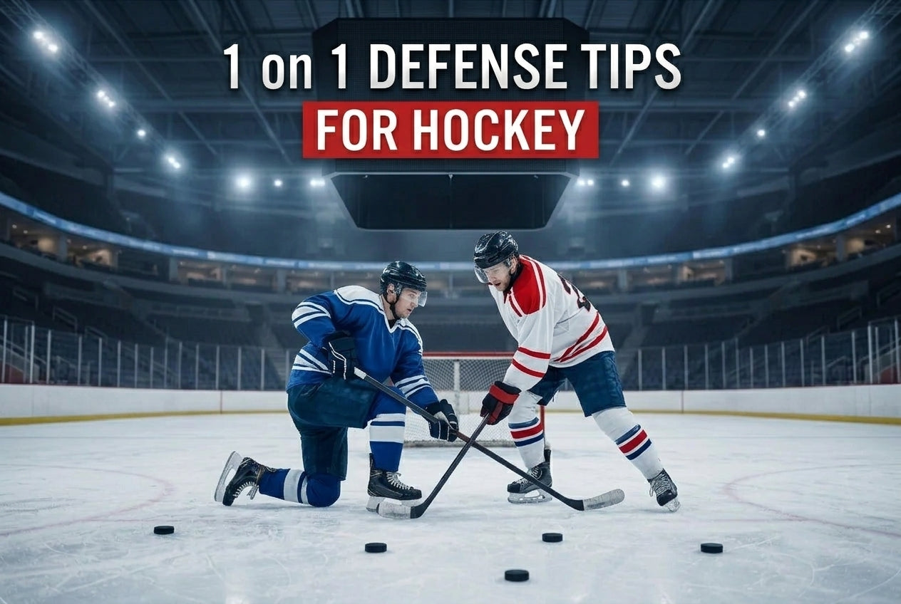 1 on 1 Defense Tips for Hockey: Shut Down the Rush