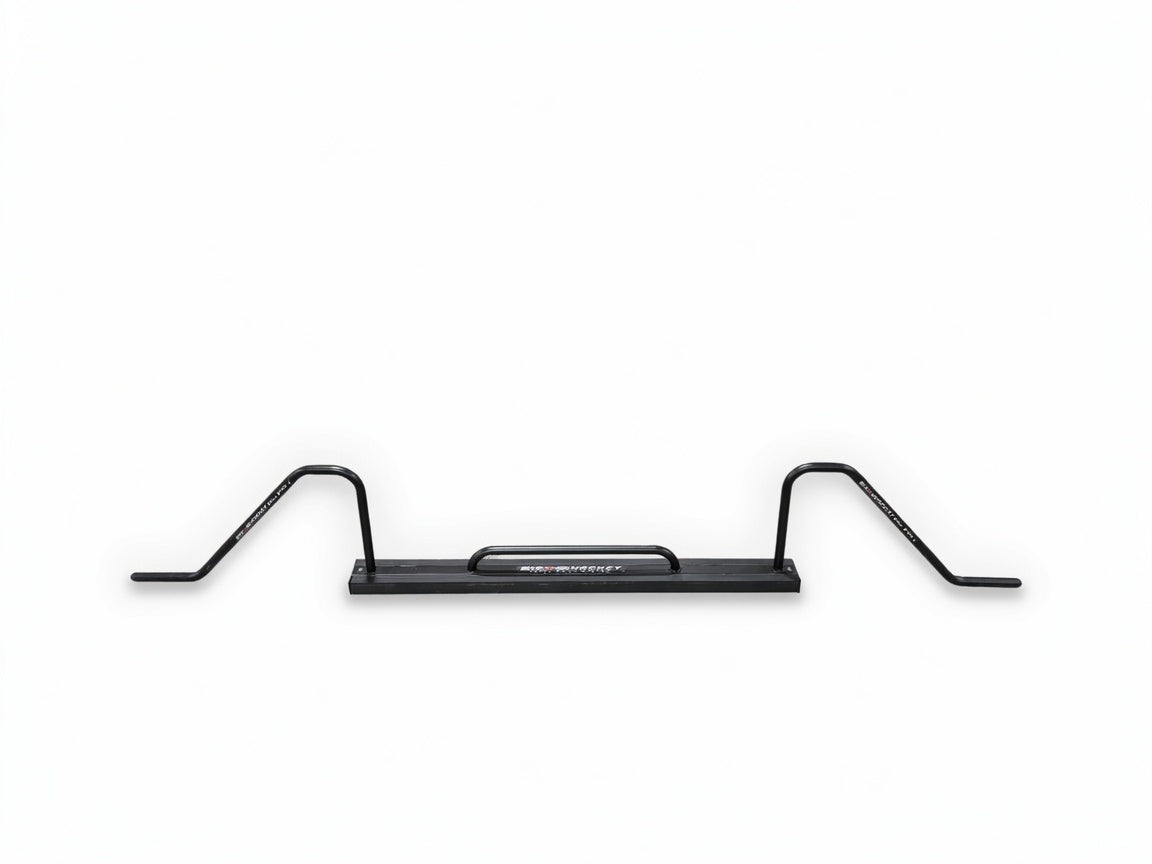 Give-N-Go Hockey Total Skill System 60 Inch Off-Ice Model with dual passing aids and skill stick