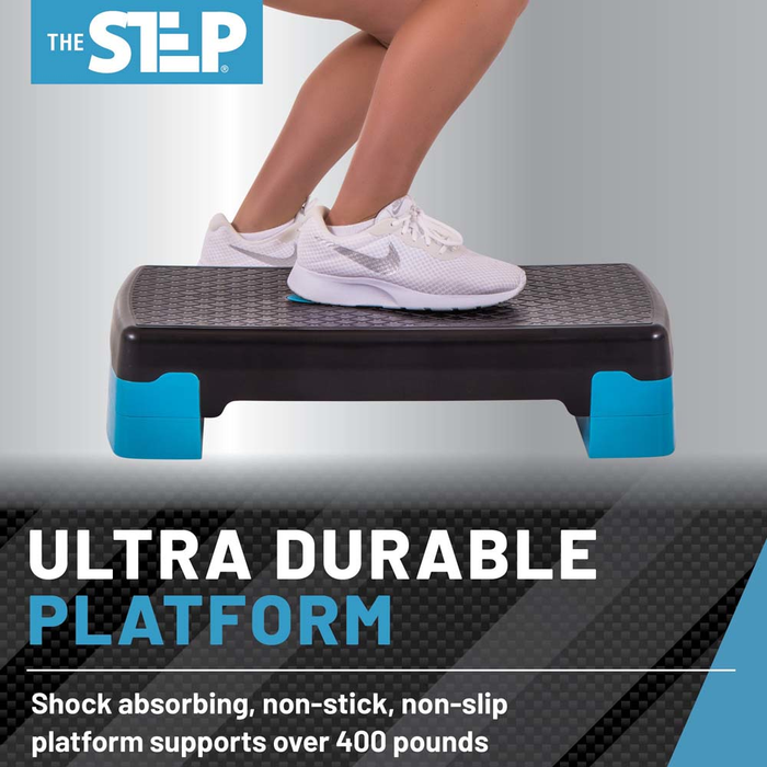 The Step - Adjustable 26" Circuit Step Platform for Cardio & Strength Training