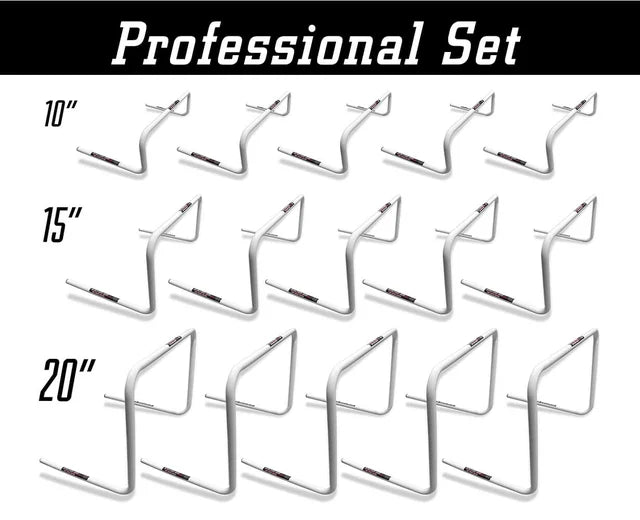 Pro-Steel Agility Hurdles - Professional Set